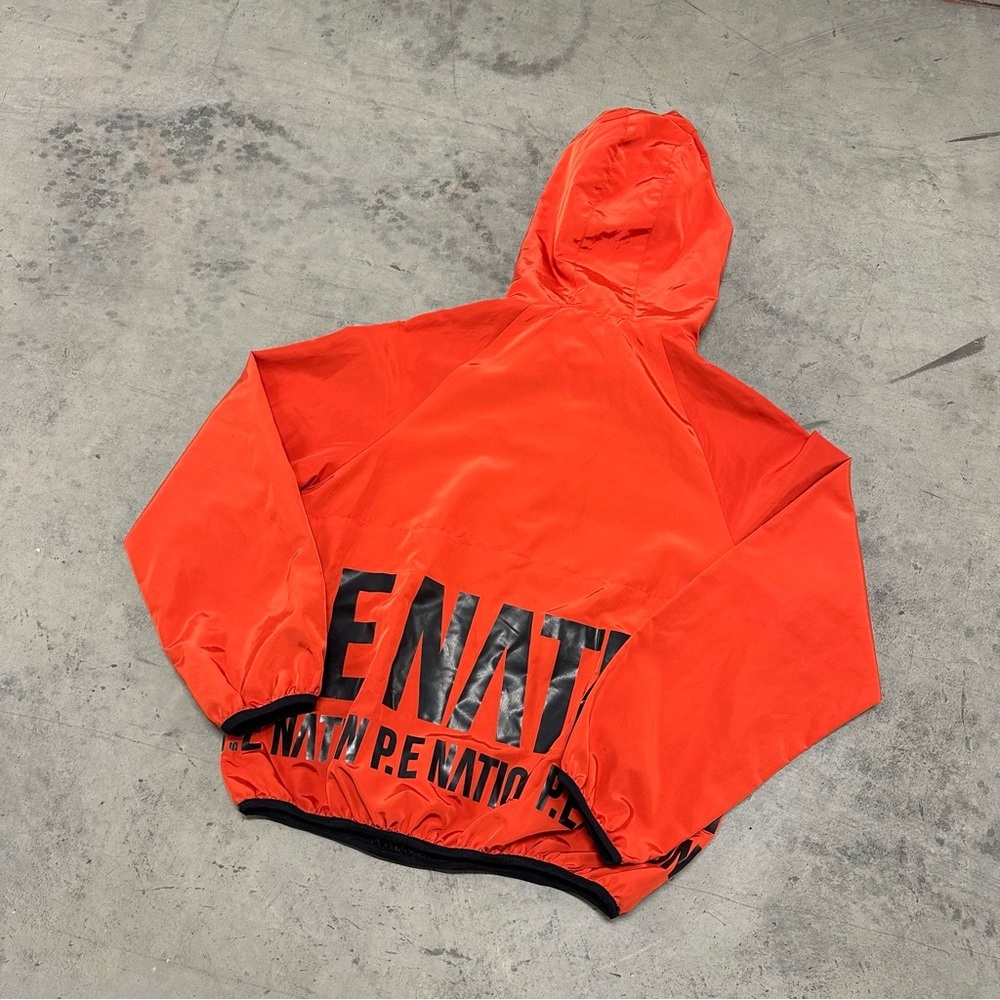 P.E. Nation Red Orange Anorak Jacket Womens Small - Picture 11 of 12
